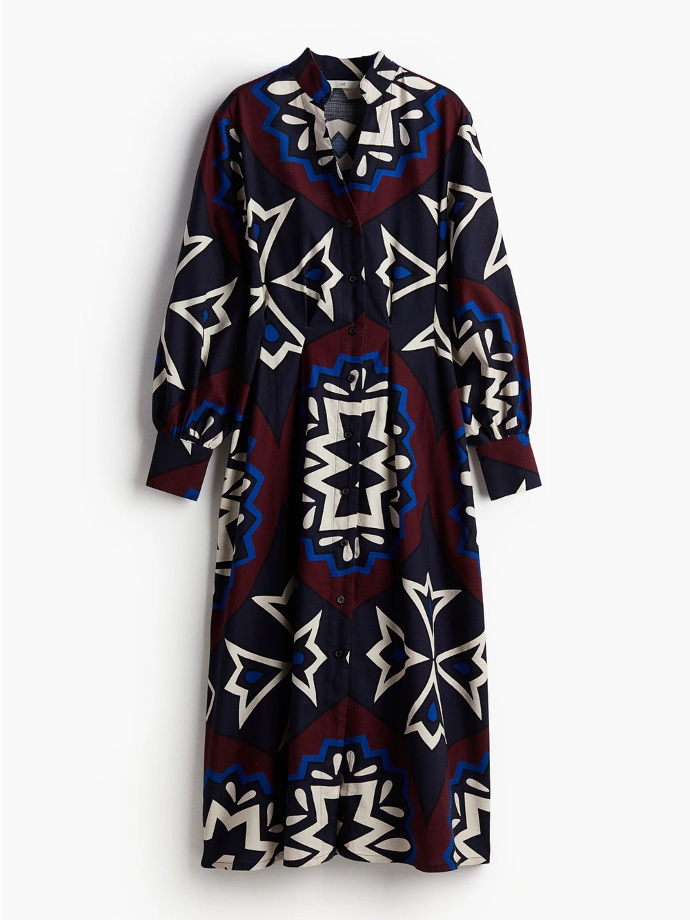 H&M Women's Geometric Maxi Dress